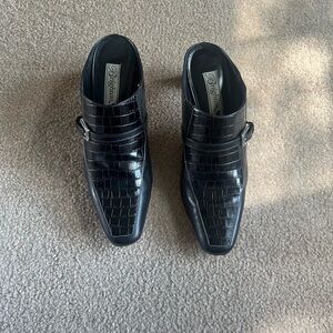 Brighton Black Heels Sleek Formal Design